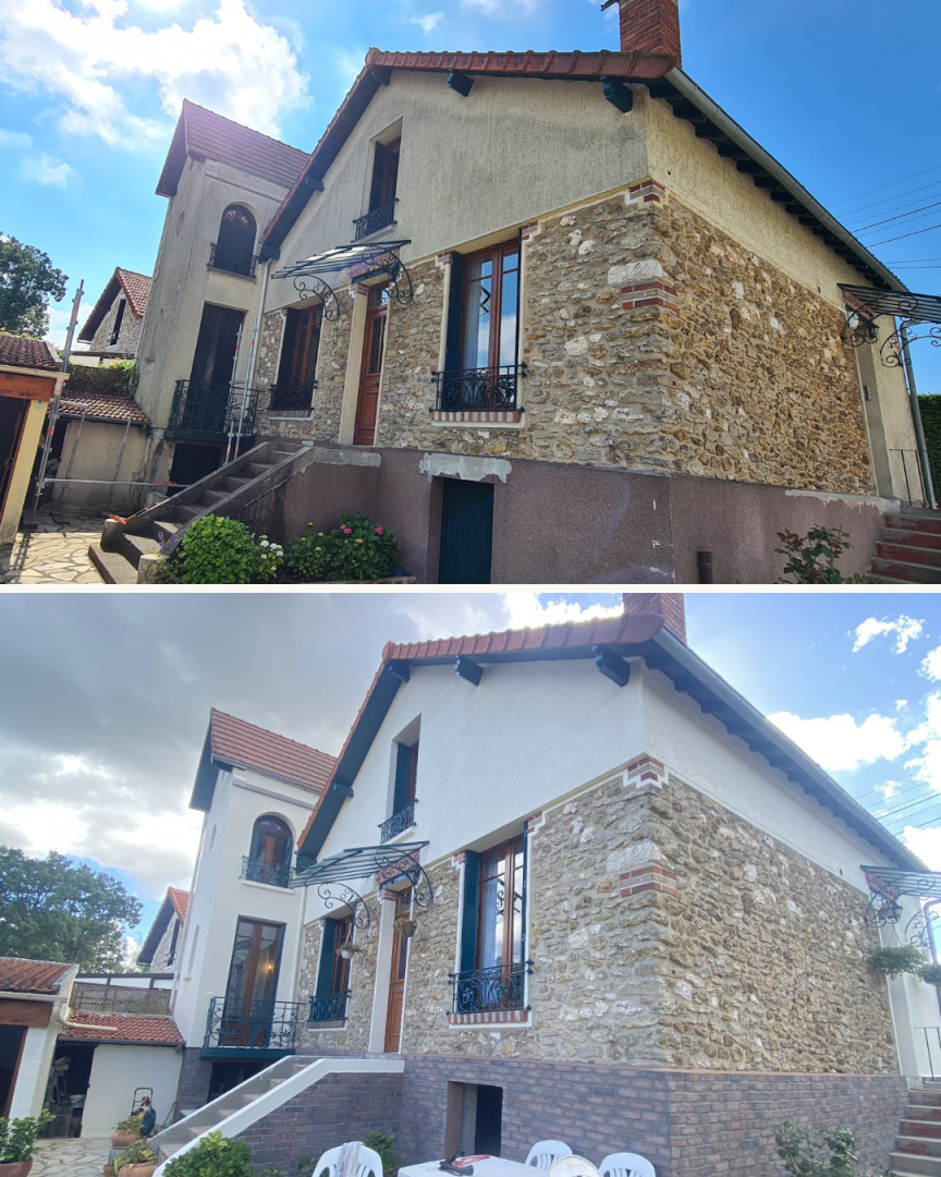 Ravalement de façade Arpajon