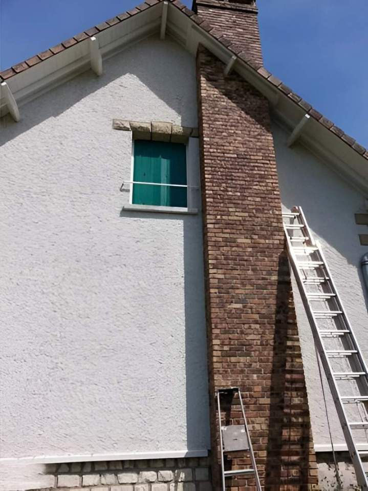 Peinture et nettoyage façade Etampes